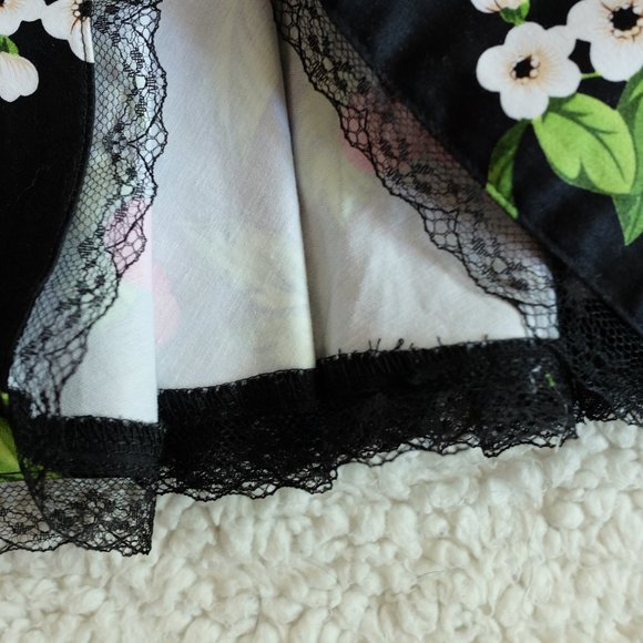 Strapless Cherry Print Dress - Picture 3 of 4